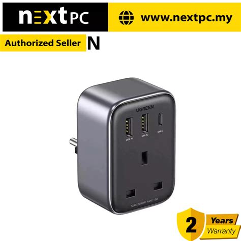 Ugreen Outlet Extender Ac Outlet W A C Years Warranty