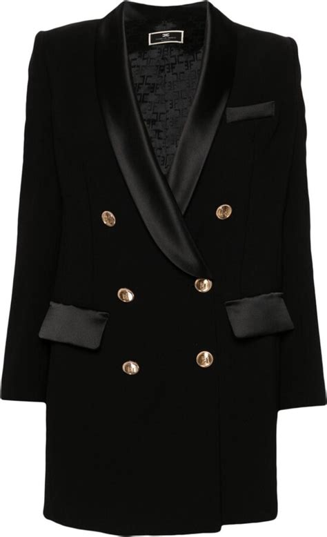 Elisabetta Franchi Double Breasted Blazer Dress ShopStyle Suits