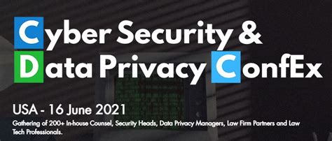 Cyber Security Data Privacy ConfEx USA 2021 InfoSecMap