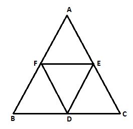 Prove That The Four Triangles Formed By Joining In Pairs The Mid