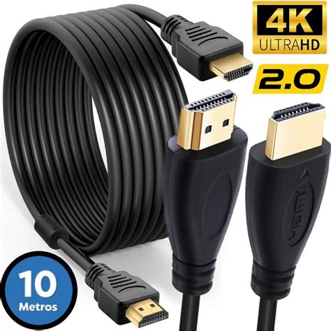 Cabo Hdmi Grande M Metros Full Hd K Ultra Velocidade Tv Note Pc