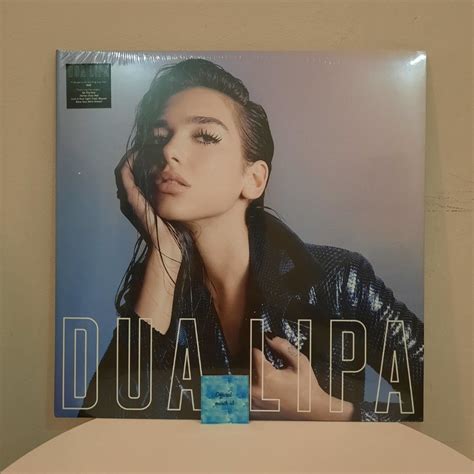 Vinyl Piringan Hitam Dua Lipa Self Titled Musik Media CD DVD