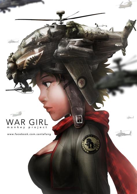 War Girl By Santafung On Deviantart