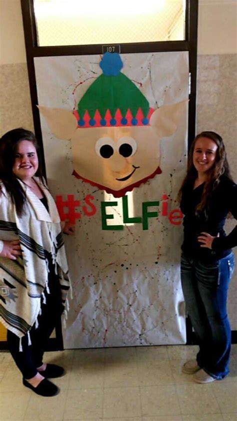 Selfie Door Crafts Christmas Crafts Door Crafts