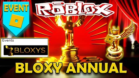 Evento Bloxys Awards Anual 🌟 Roblox Premios Y Nominaciones 2019 Youtube