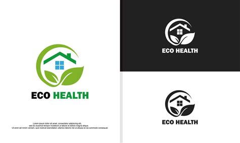 health center logo design illustration 15738647 Vector Art at Vecteezy