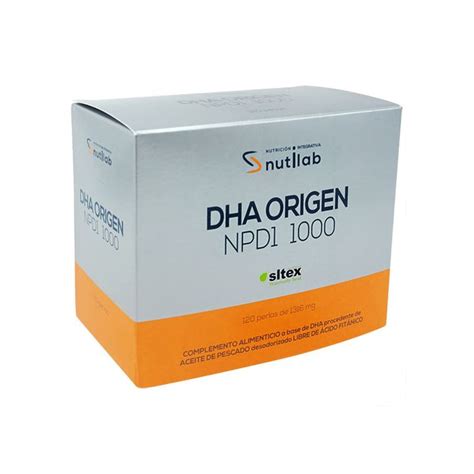 DHA Origen NPD1 1000 NUTILAB Comprar Al Mejor Precio