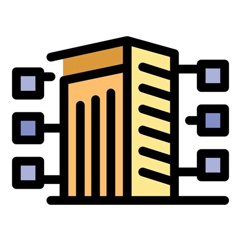 Decentralized datacenter connecting servers to central building