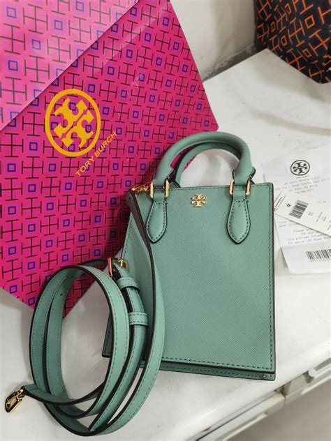 Tory Burch Emerson Mini Shopper Tote Xbody Luxury Bags And Wallets On Carousell