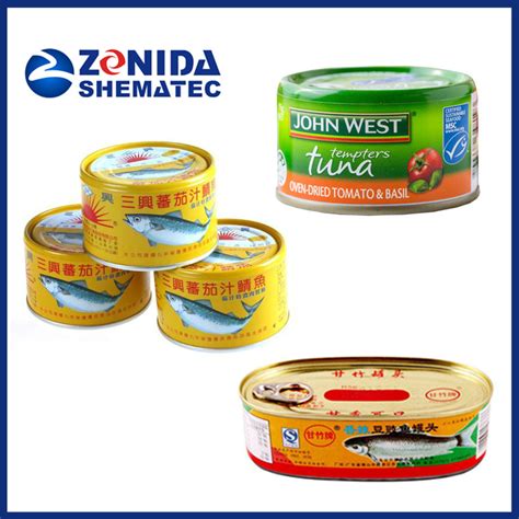 Automatic Canned Tuna Sardine Mackerel Tin Can Body Making Machine