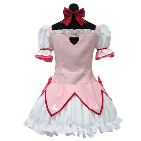 Puella Magi Madoka Magica Kaname Madoka Cosplay Costume Winkcosplay