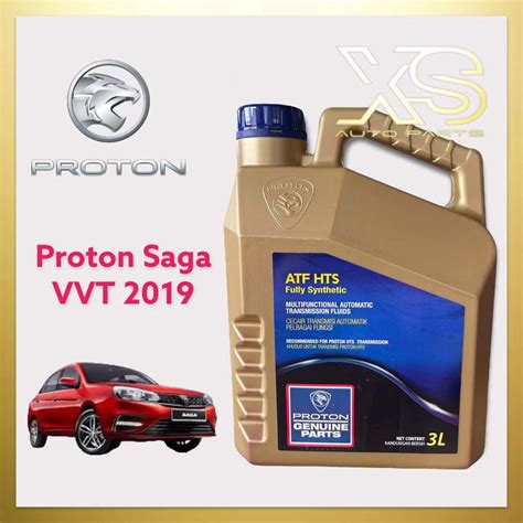 Proton Atf Hts Oil Fully Synthetic Liter For New Saga Vvt