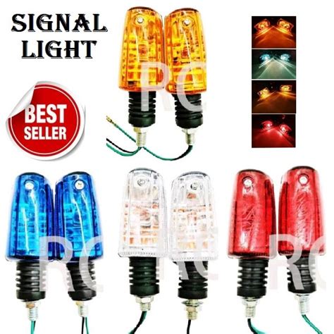 Rusi Tc Signal Lights Motorcycle Pair Colors Availabe