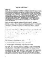 Population Genetics I Fall Rev Dmb Docx Population Genetics I