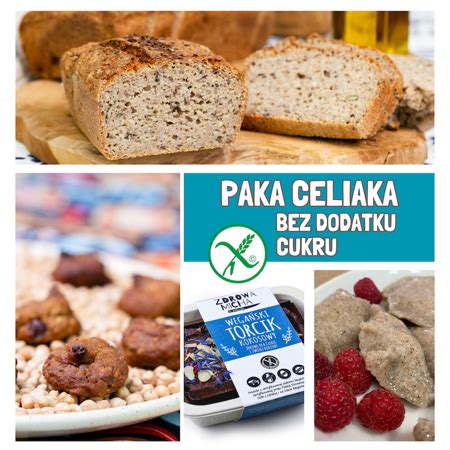 Bezglutenowa PAKA CELIAKA BEZ DODATKU CUKRU Gratis Zdrowa Micha