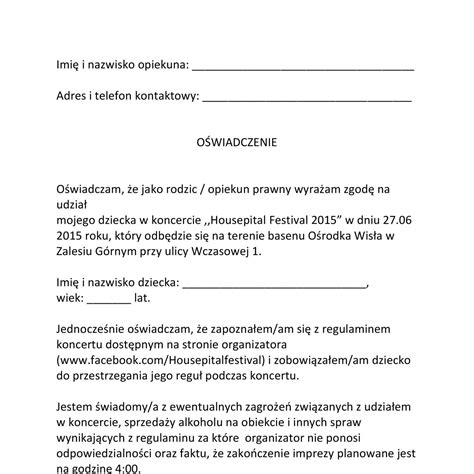 Zgoda od rodziców pdf DocDroid