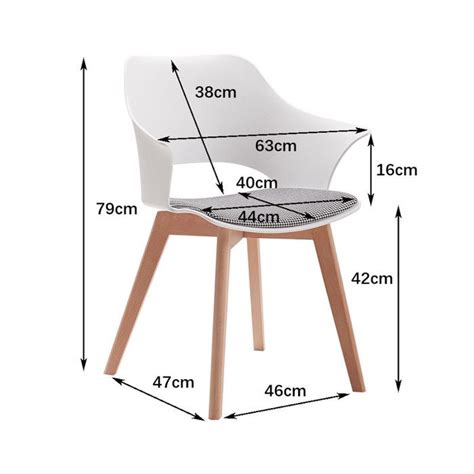 BenyLed Lot de 6 chaises de Salle à Manger avec Revêtement en Tissu