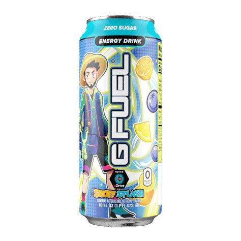 Gfuel Shiny Splash Blueberry Lemonade 473ml Candy Mail Uk