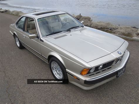 Rare Classic 1989 Bmw 635csi E24 Shark Rust California Car