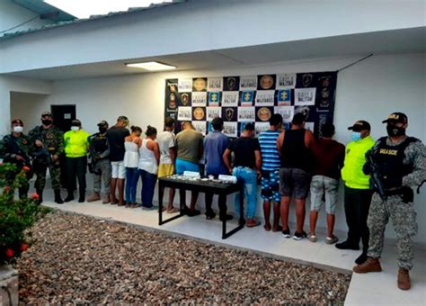 Fuerza Pública Captura 10 Integrantes Del Gao Clan Del Golfo En Bolívar