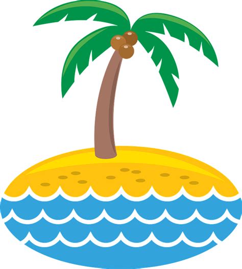 Insel Kostenlose Vektor Clipart Bilder Auf Creazilla