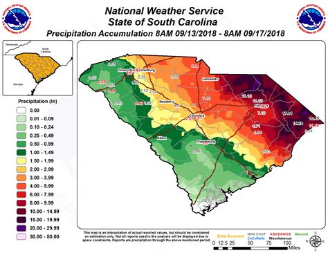 Rainfall totals map north carolina - agentgulf