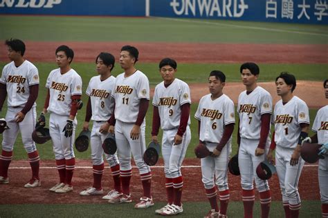 【硬式野球部】明治神宮野球大会 43年ぶりのベスト4で終える ニュース 名城大学