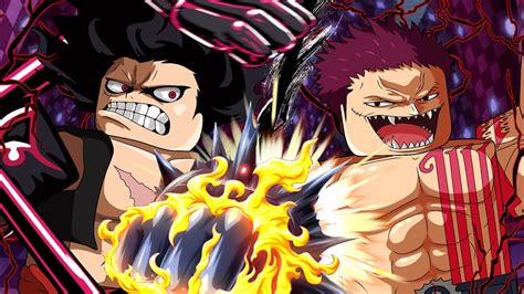 GEAR 4 LUFFY Vs KATAKURI (TS Rubber Vs Dough) In Roblox Fruit ...