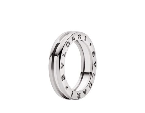 B Zero1 Ring White Gold Rings Bulgari Official Store