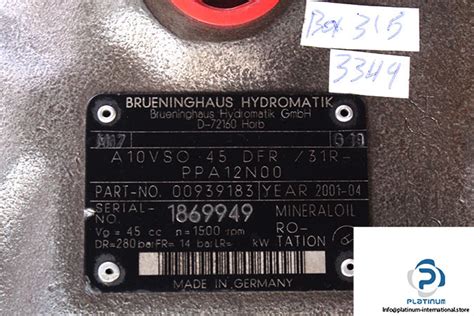 Brueninghaus Hydromatik R Axial Piston Variable Pump