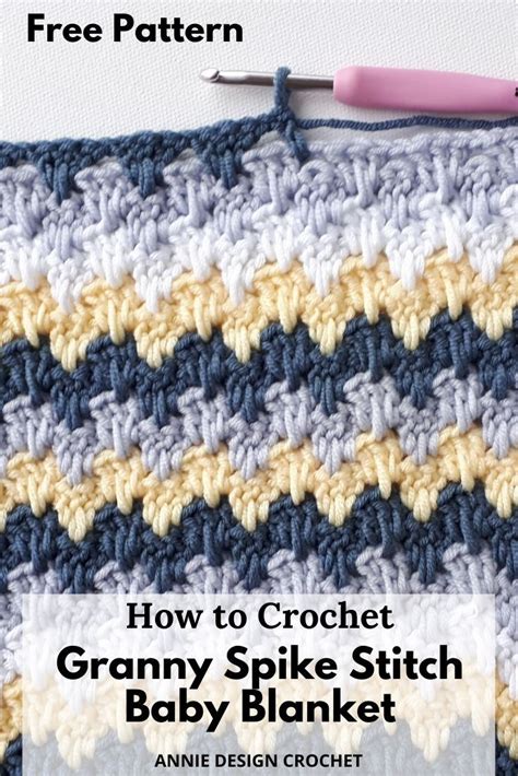 How To Crochet Granny Spike Stitch Blanket Crochet Patterns Free