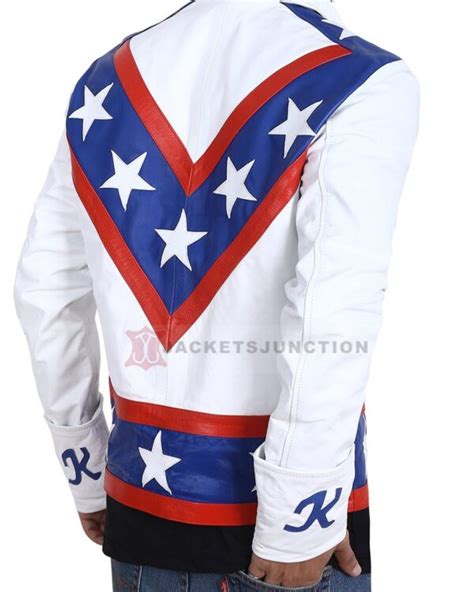 Daredevil Evel Knievel Leather Jacket Jacketsjunction