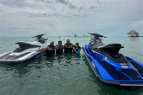 Hour Guided Jet Ski Tour To Secret Beach San Pedro Belize Travel