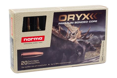 Norma Usa Springfield Gr Soft Point Premium Bonded Core Oryx