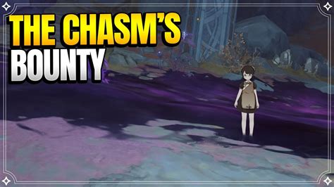 The Chasm S Bounty World Quests And Puzzles Genshin Impact YouTube