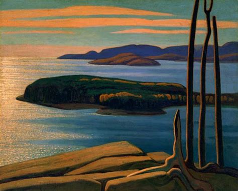 Afternoon Sun Lake Superior 1924 Lawren Harris