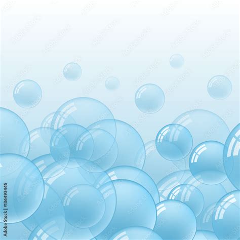 background with blue bubble gum vector illustration Stock Vector ...