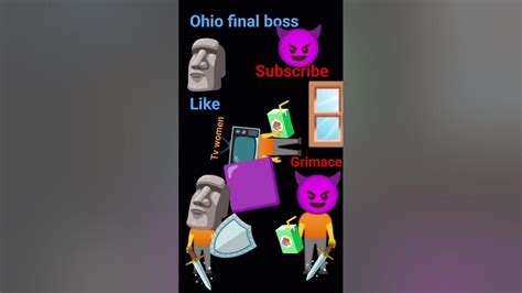 Who Win Ohio Final Boss Like Vs Subscribe Grimace Shake Youtube