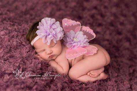 Pink And Lavender Butterfly Wing Set Newborn Wings Newborn Etsy