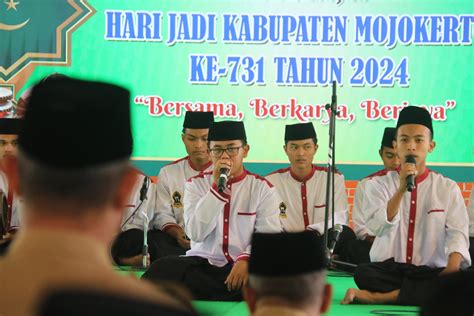 Rangkaian Hari Jadi Kabupaten Mojokerto Ke 731 Festival Hadrah Habsyi