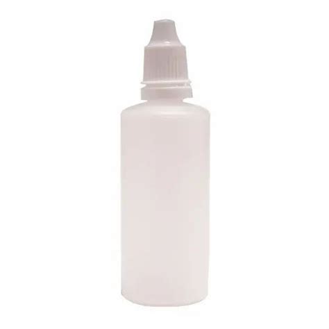 White Plastic Dropper Bottle Size 60 Ml Screw Cap At Rs 4 80 Piece