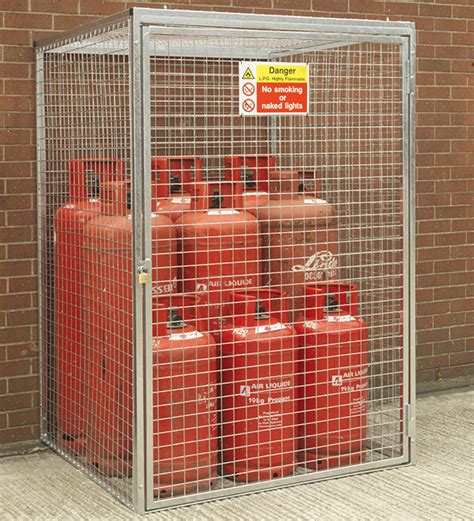 Gas Cylinder Storage Cages Lockers For Schools And Leisure