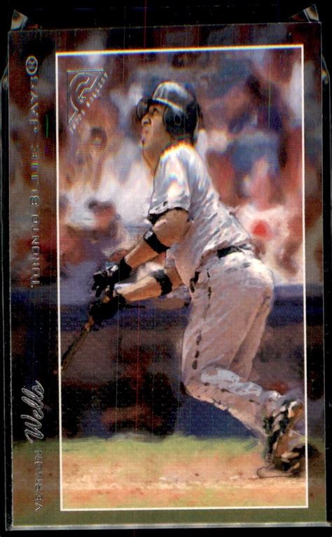 2005 TOPPS GALLERY VERNON WELLS TORONTO BLUE JAYS 6 EBay