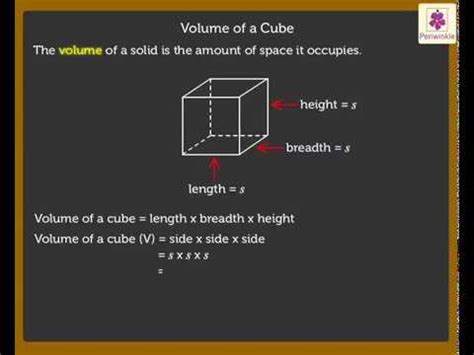 Volume Of A Cube Grade 5