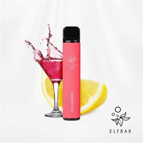 ELFBAR 1500 Pink Lemonade Citrus Disposable Vape