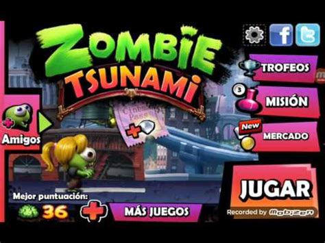 Partida En Zombies Tsunami YouTube