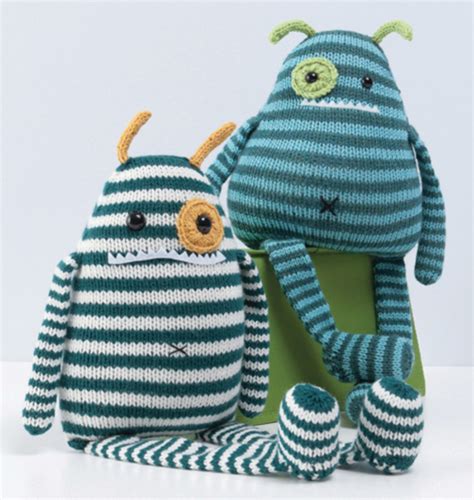 Super Cute Knitted Monsters We Have A Few Ideas On How To Personalize