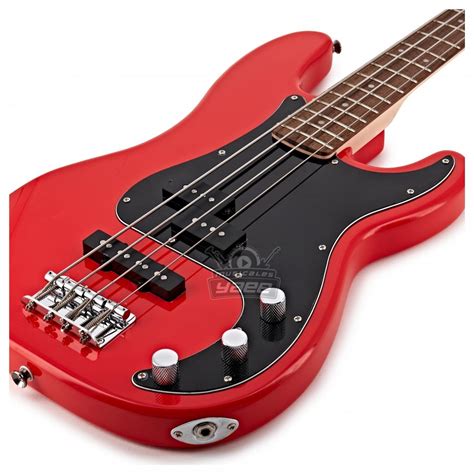 Bajo Electrico Fender Squier Affinity Precision Bass Pj Lrl Race Red