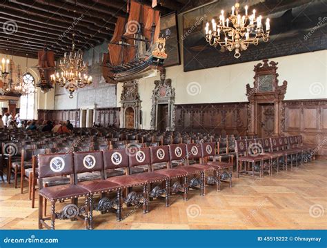 Interior of Bremen Town Hall, Germany Editorial Photography - Image of ...