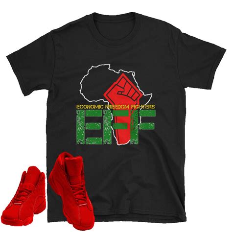 South Africa Eff Economic Freedom Fighters T Shirt Black Pride Etsy